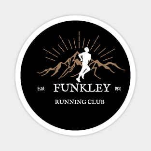 The Funkley Running Club 2.0 Magnet